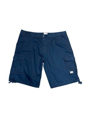 Pro Club Shorts Mens Navy Blue Cargo Shorts Baggy Relaxed Size 54 Utility Cotton